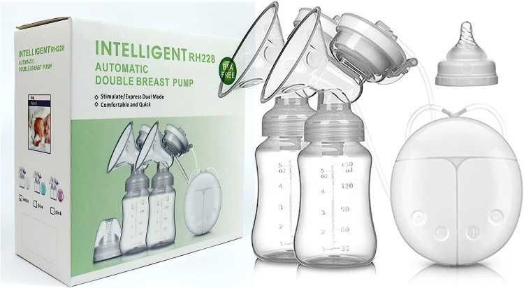 Молокоотсос двойной электрический