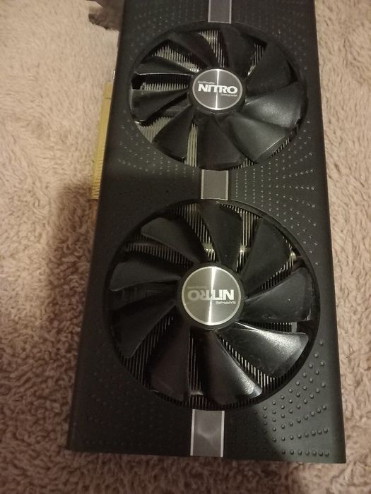 Видео карта Nitro Saphhire Rx 570 series 4gb.