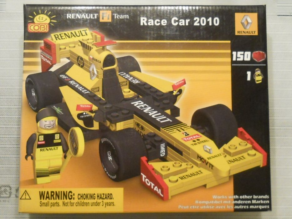 NOU!! COBI, Race Car RENAULT F1 TEAM, model de construit, absolut nou