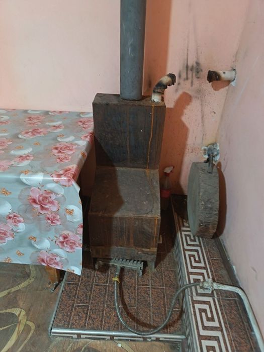 Катёл гарелкаси ва радиаторлари б.н сотилади