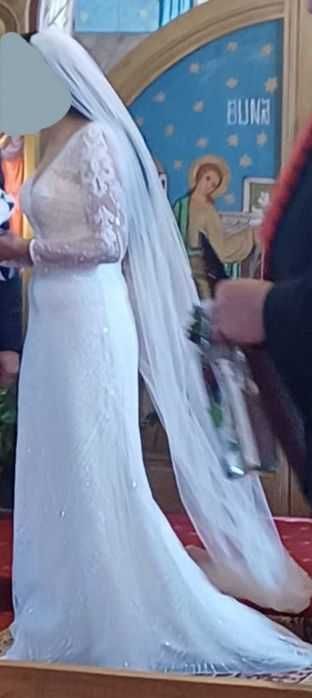 Rochie mireasa + Voal 3 m