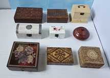 Lot casete din lemn