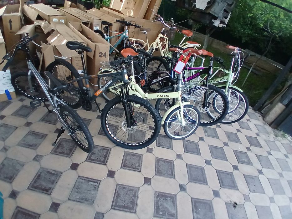 В прожаже новые велосипеды