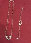 Set lant cu bratara cartier din aur 14 k