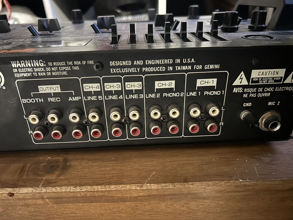 Mixer Gemini PMX -2501