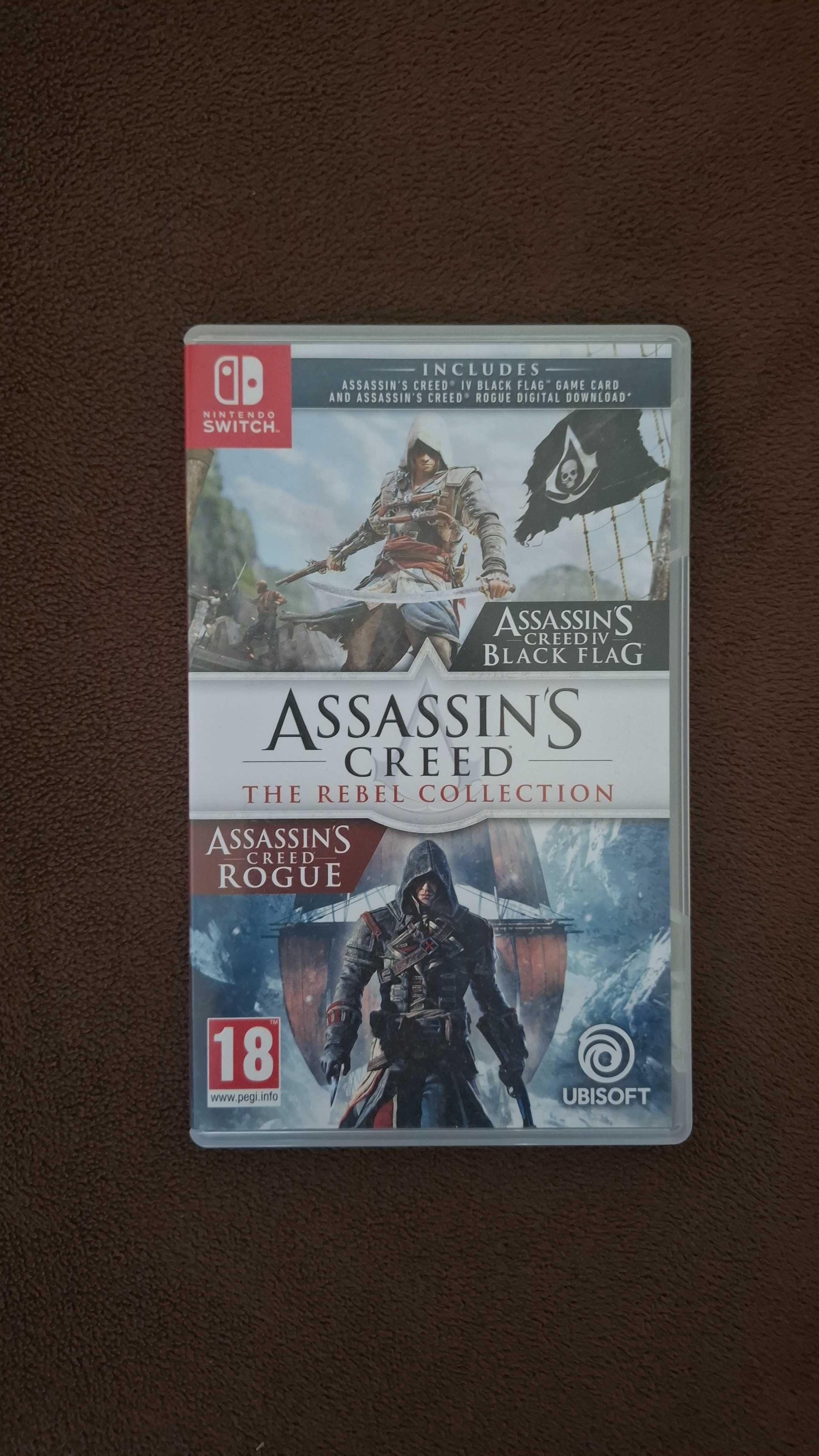 Играта "Assassin's creed The Rebel Collection" за Nintendo switch