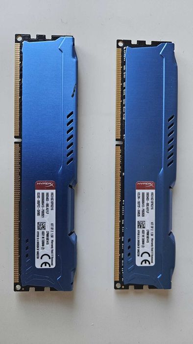 Memorie HyperX Fury DDR3-1600 CL10 16GB (2x8GB) - HX316C10FK2/16