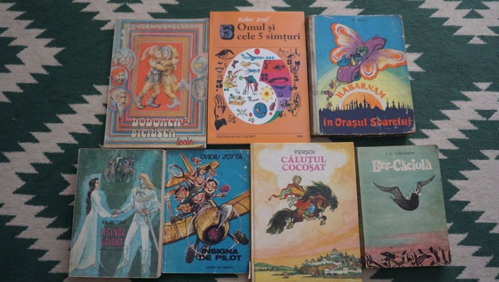 Colectie carti vechi, ilustrate pentru copii