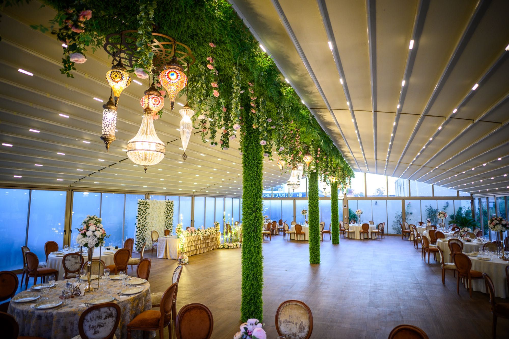 Pergola retractabila 15x23 (345mp)