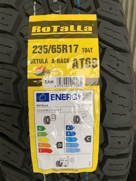 Нови джипови гуми ROTALLA SETULA A-RACE AT08 235/65R17 104T НОВ DOT