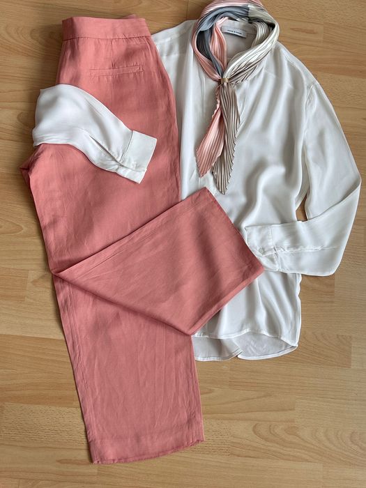 Massimo Dutti панталон & копринена туника Samsoe & Samsoe