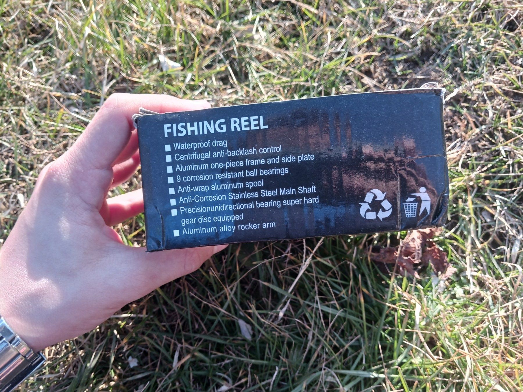 Baitcast fishing reel макара
