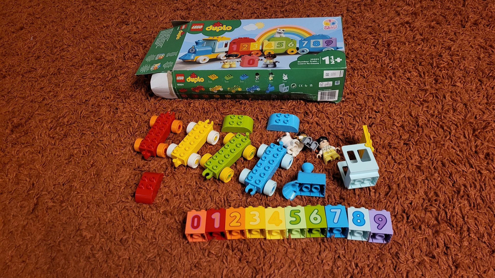 LEGO DUPLO - Primul meu Tren cu numere - invata sa numeri 10954