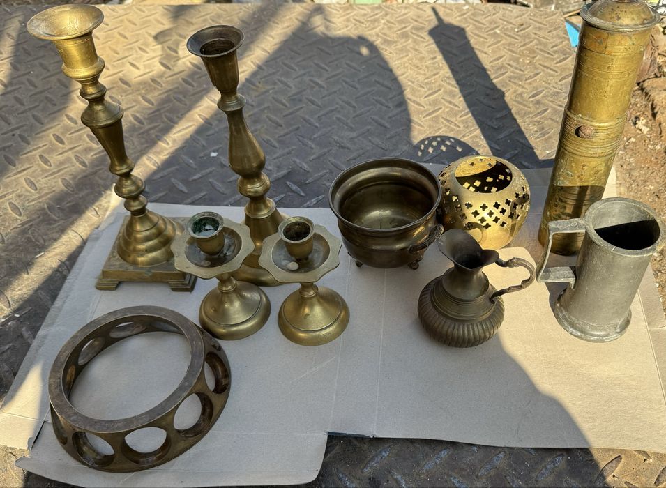 Obiecte decorative din bronz masiv- antichitati