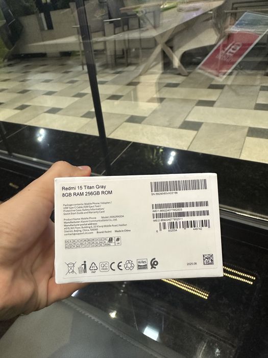 Redmi 15 Titan gray