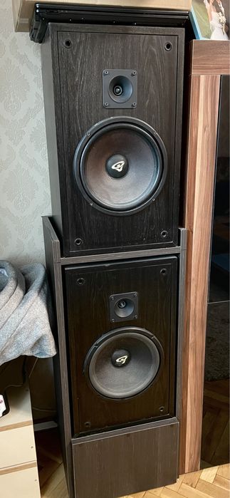 4бр Тонколони cerwin wega Усилвател и чейнджър TEAC