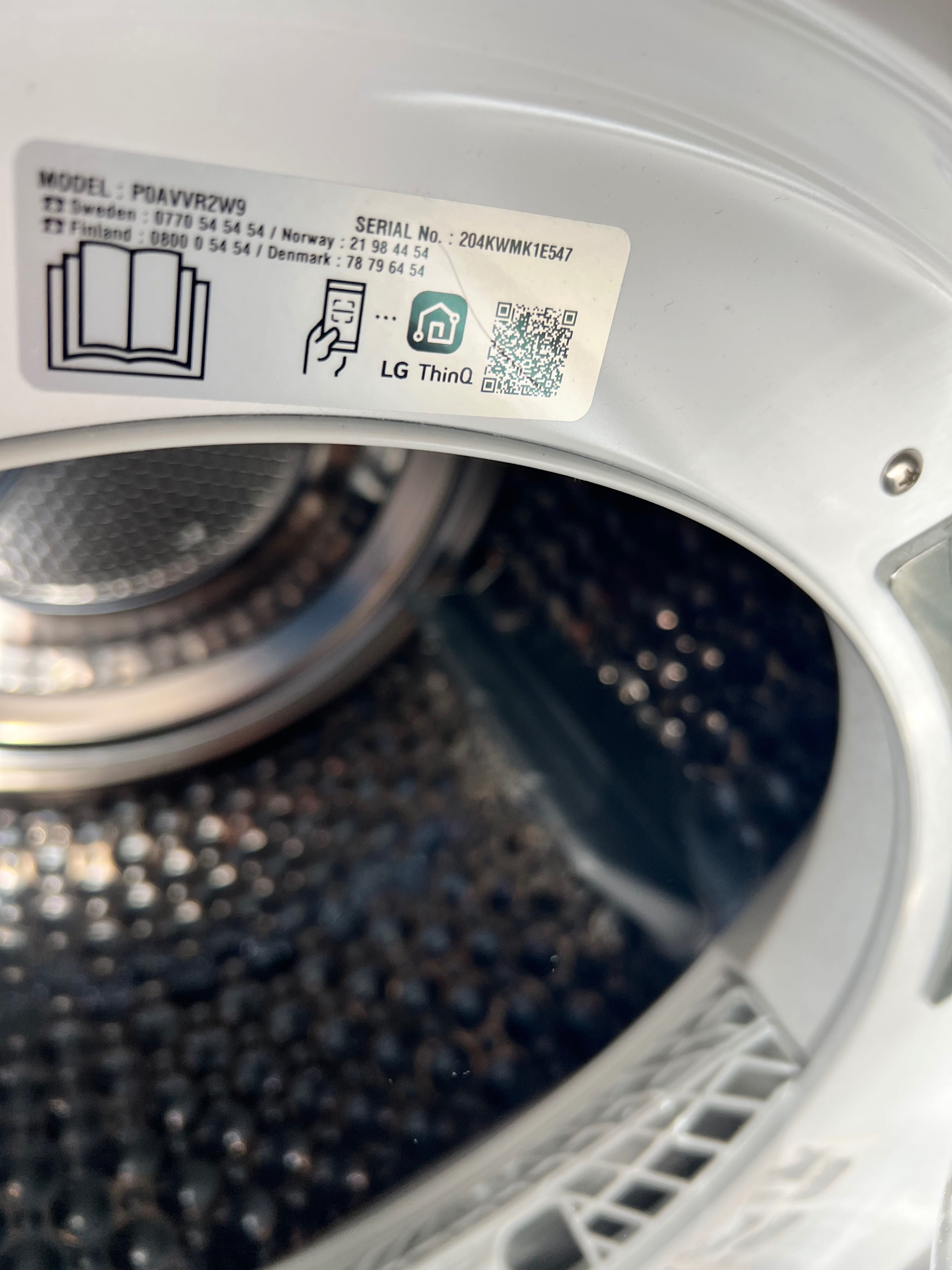 Сушилня LG 9кg. Wifi