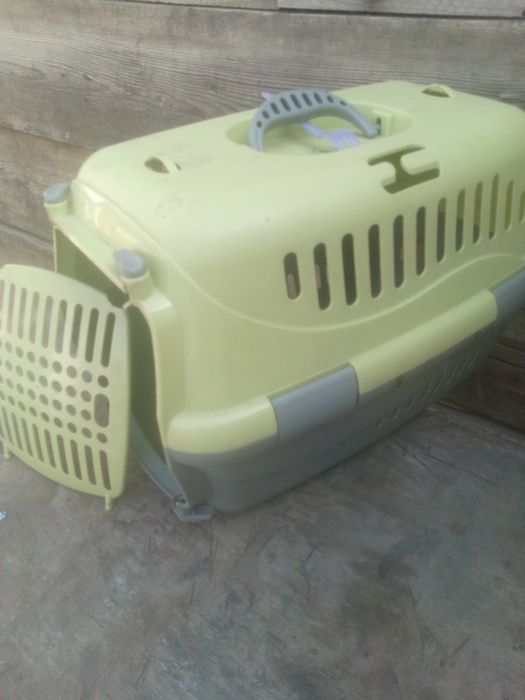 Переноска для кошек, практически новая