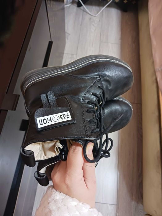 Детски кожени боти