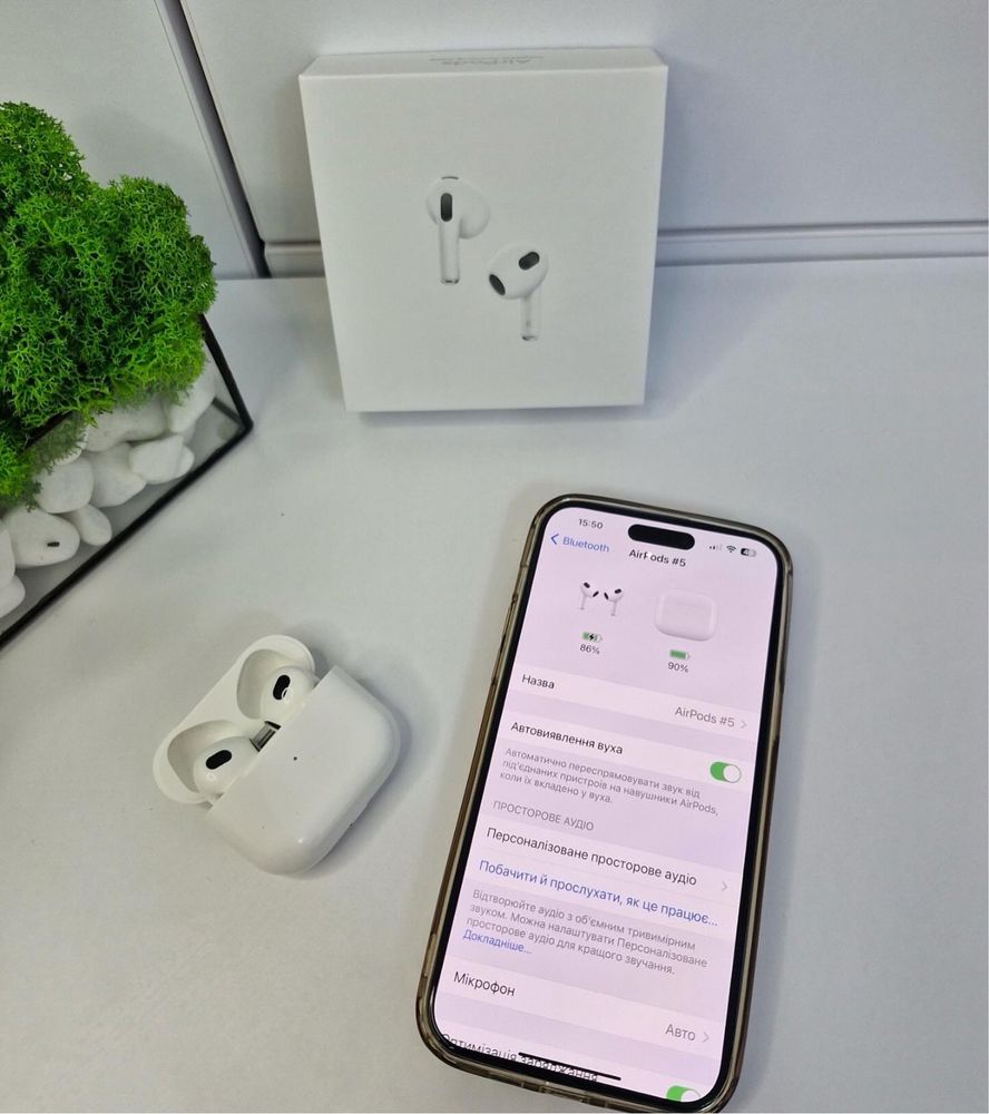 Apple Airpods versia 3 | Full funksia garantiya 100 % + dastavka