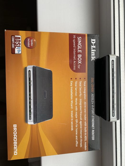 Интернет роутер dsl-2540u