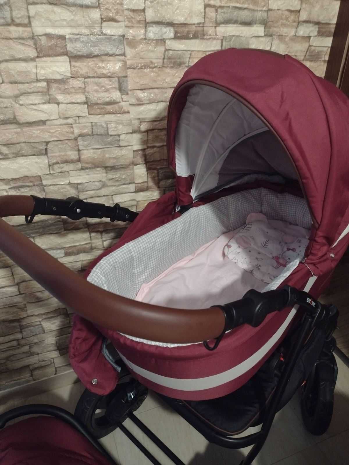 Бебешка/Детска количка 3 в 1 Verdi Optima