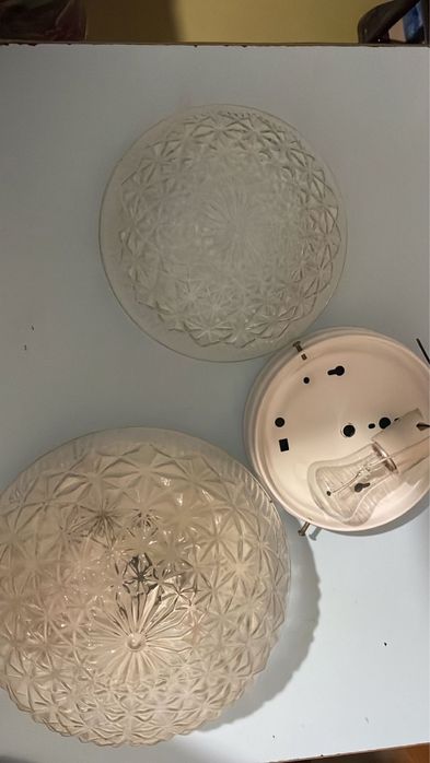 Плафоны светильники рабочие для ванной и туалета