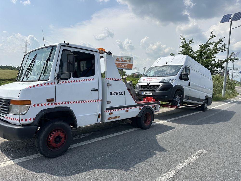 Tractări AUTO dube XXL utilaje moto Ploiești non-stop