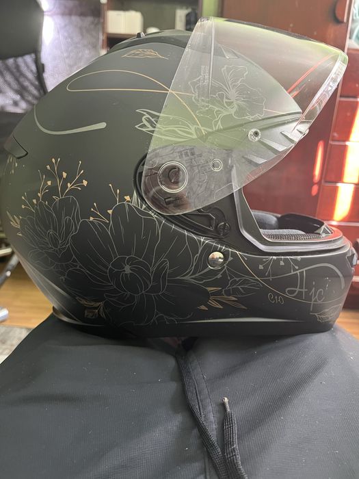 Casca moto HJC c10 cu intercom