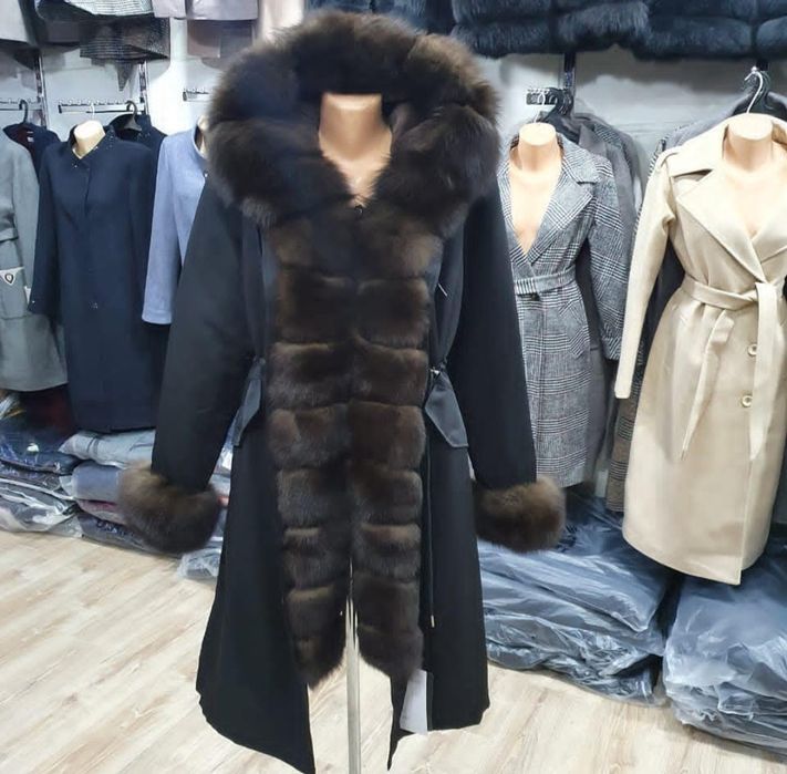 Парка одела несколько раз новая почти