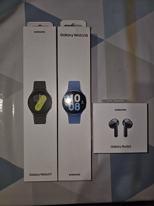 Galaxy watch 5,7 buds 3