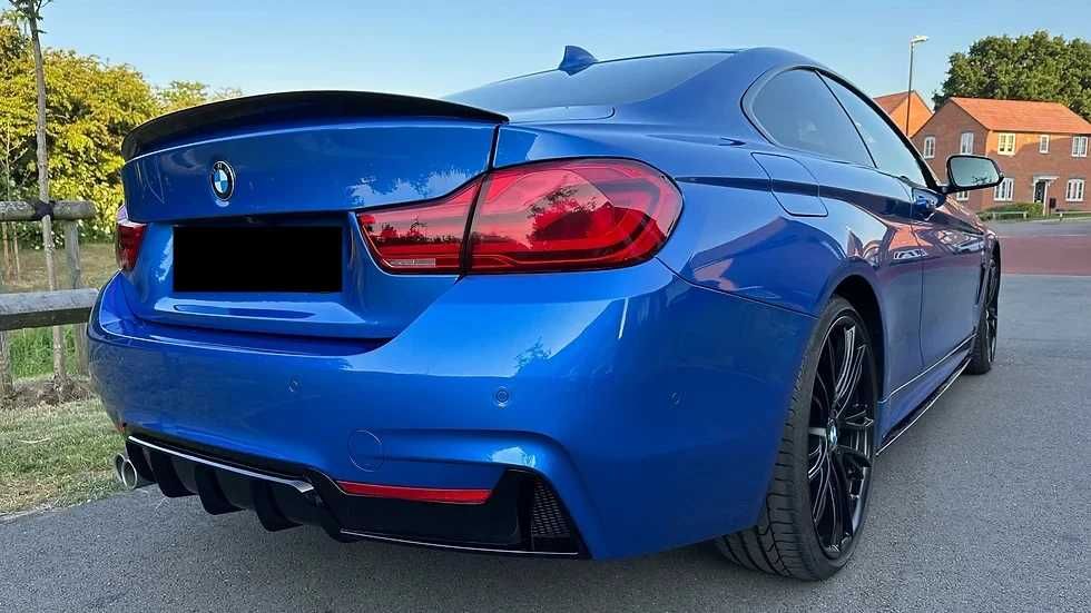Difuzor Bara Spate M Performance BMW F32 F33 F36,Evacuare Dubla Stanga