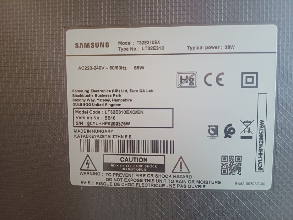 Телевизор samsung