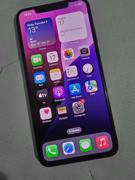 iPhone Xs Max , 256 Gb , 87% sanatate baterie , nimic schimbat !