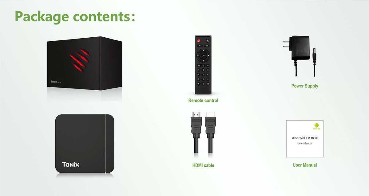 Android TV Box Tanix W2 Android 11, Dual WIFI, Bluetooth, AV1