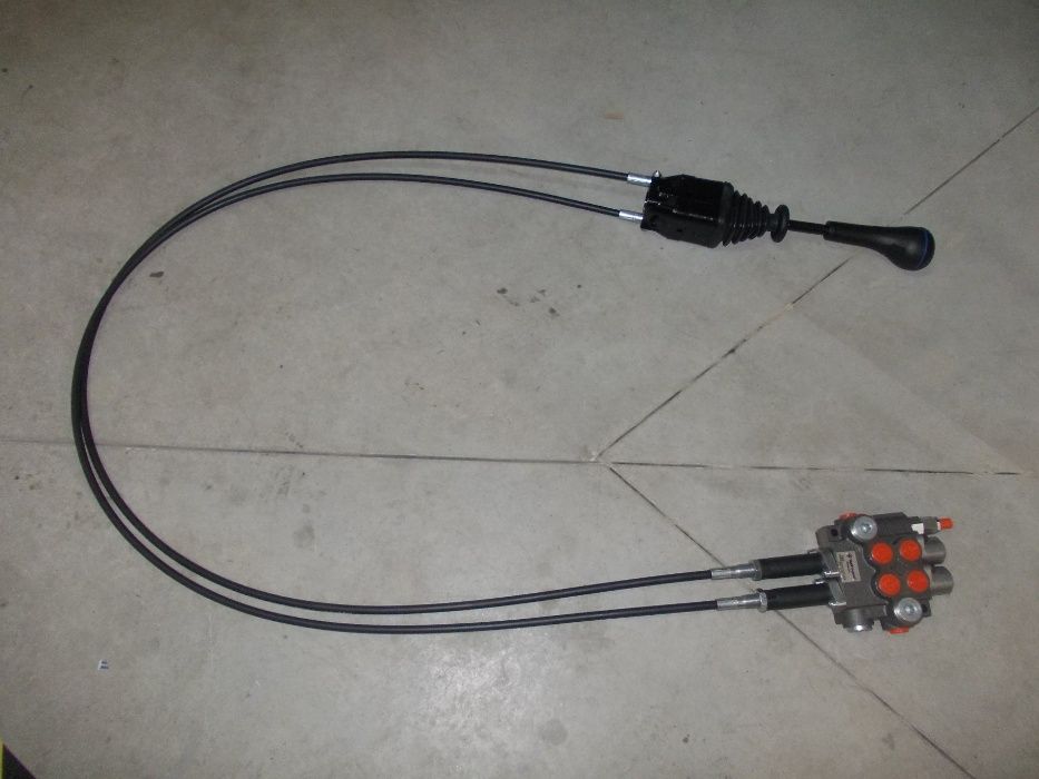 Distribuitor hidraulic 4 sectiuni- manete debit 40 litri