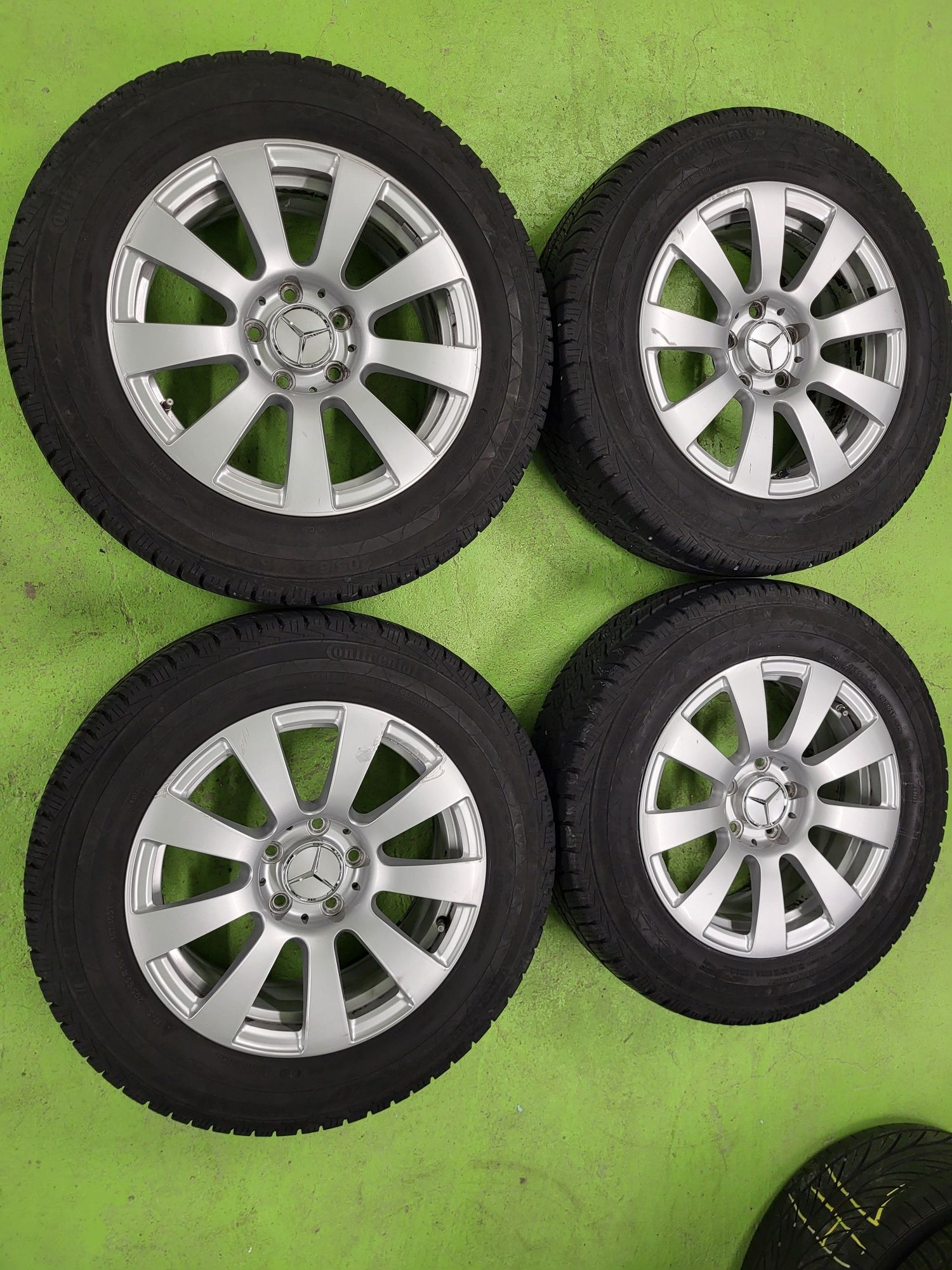 16 5x112 Mercedes Vito Viano 5х112 205/65/16 Continental