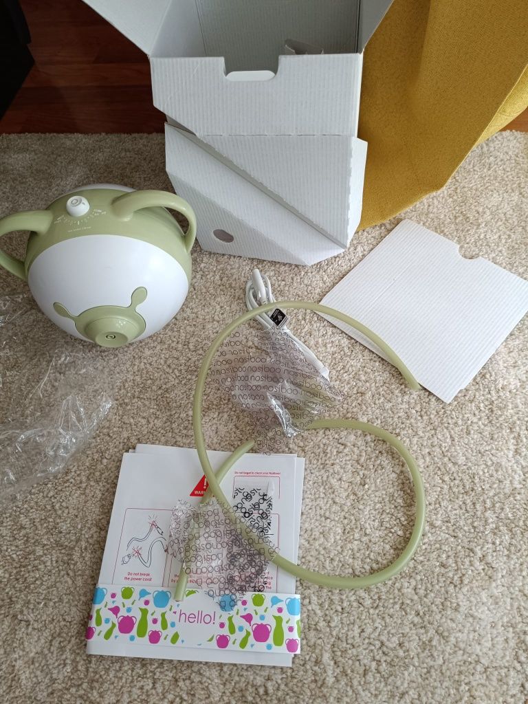 Vand Aspirator nazal electric, Verde, Nosiboo Pro, NOU