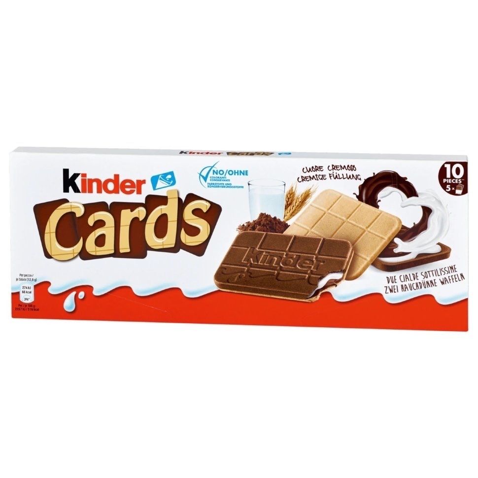 Сладости Kinder cards