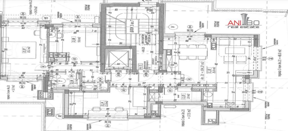 Продава се Четиристаен апартамент в София, Малинова долина - 125 кв.м за 1845 €/кв.м - Снимка #2