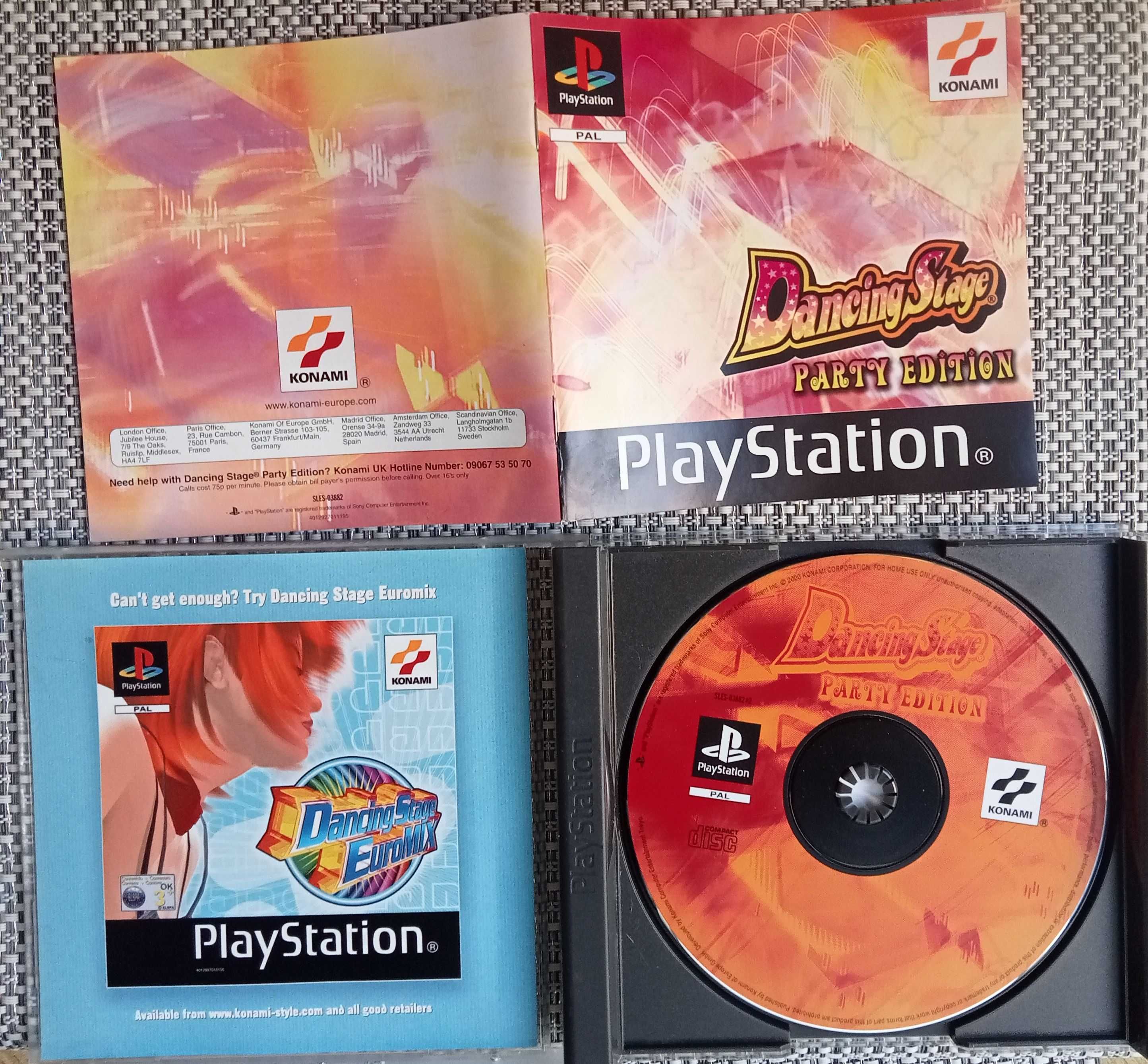 Joc PS1 Playstation Dancing Stage Party Edition