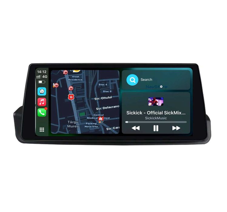 Navigatie Android Dedicata BMW Seria3 E90 (2004-2013), Carplay, 8GB