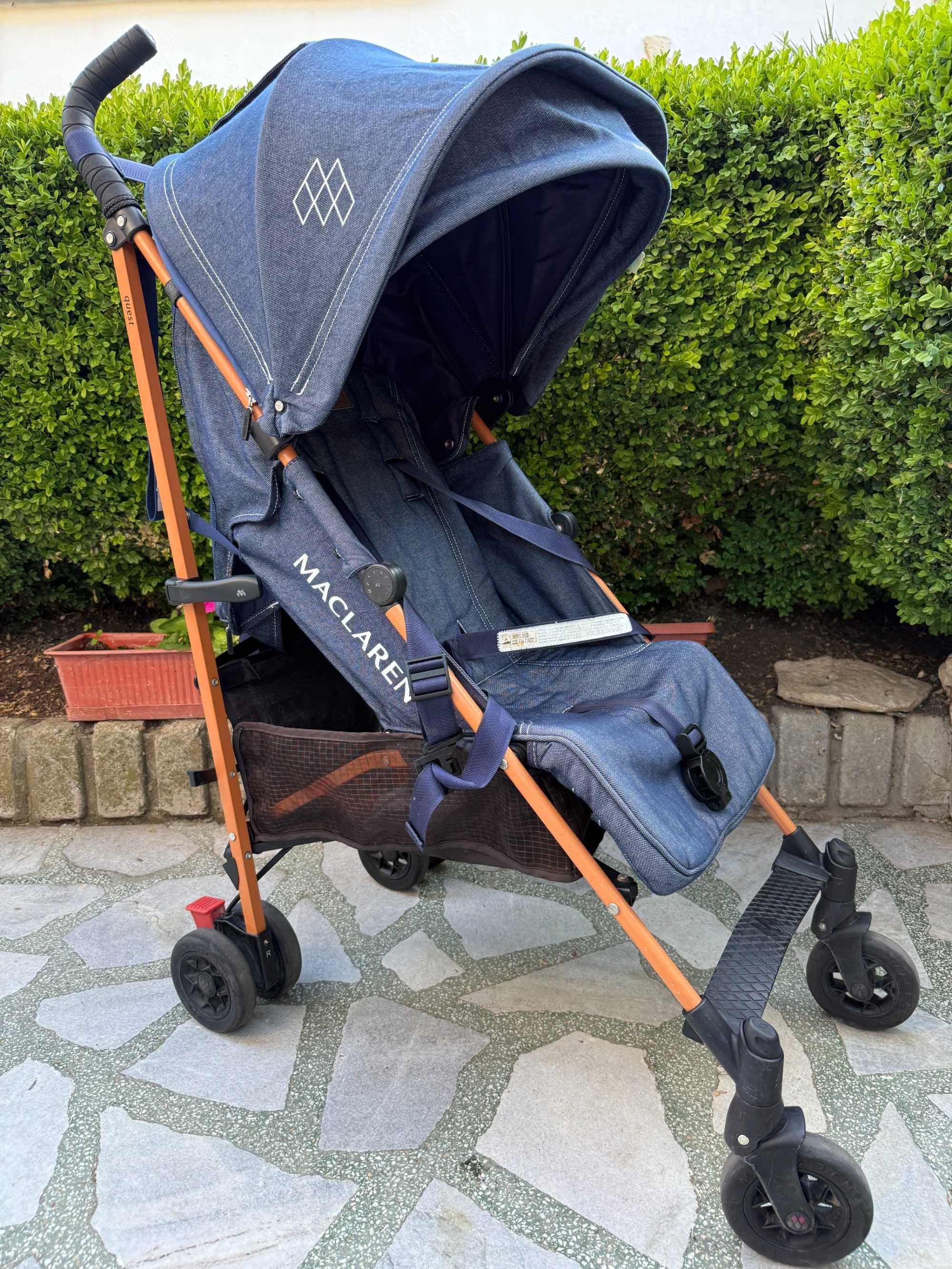 Количка MACLAREN QUEST Denim Indigo