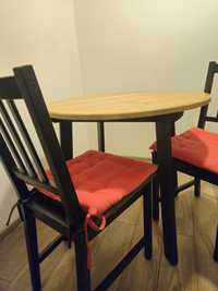 Кръгла маса с два стола Ikea