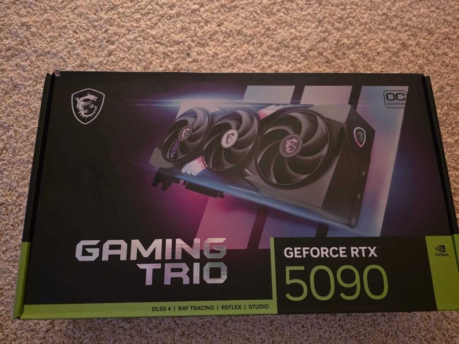 MSI Geforce RTX 5090 на 32 гб