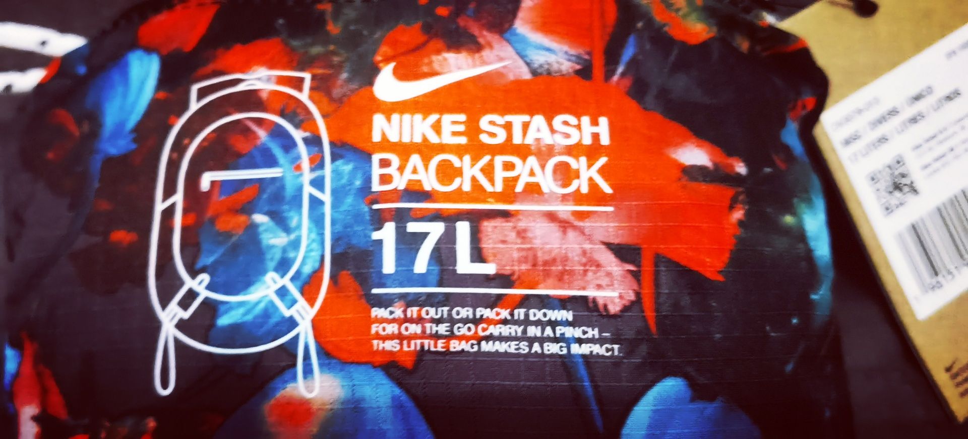 Rucsac/geantă/ghiozdan Nike original 17 L nou cu etichetă n
