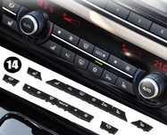 Бутони за управлението на климатика БМВ BMW F10/F11 F06 F12 F13 F01