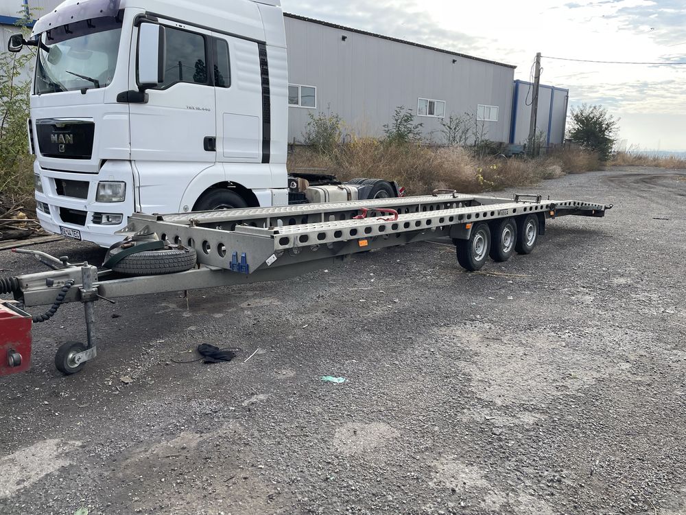 Remorca Platforma 2 auto Wiola 8,5 m