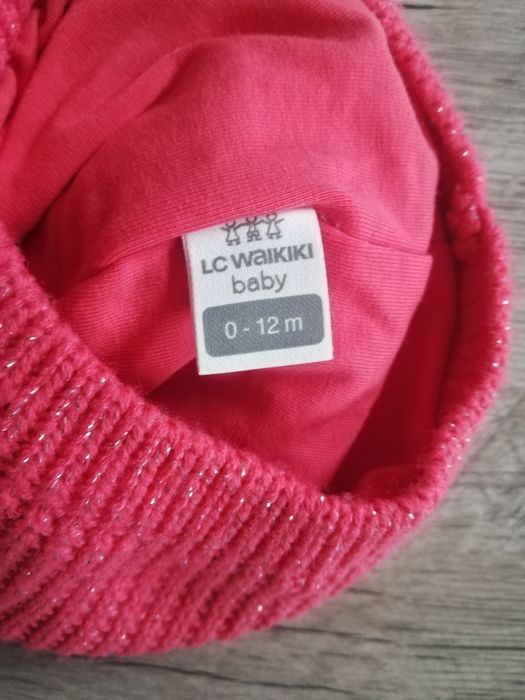Бебешки/детски зимни шапки за момиче 9-12м (74/80)