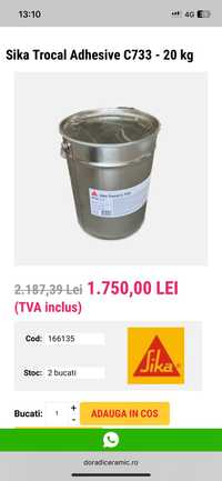 Descriere Sika Trocal Adhesive C733 - 20 kg